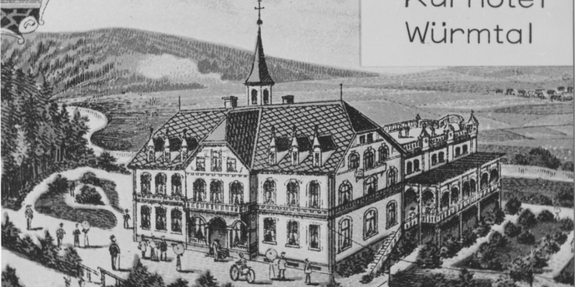 S1-7-3-Kurhotel-03-r-Blck-v-Wuermtalstr-z-Kurhotel-Wuerm-Foto-ca-1905-Zeichnung-Unbek-1030x675-1030x675